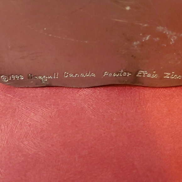 Seagull Pewter Figurine Pen, Pencil, Toothbrush Holder - Picture 6 of 10